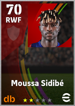 Moussa Sidibé eFootball player card
