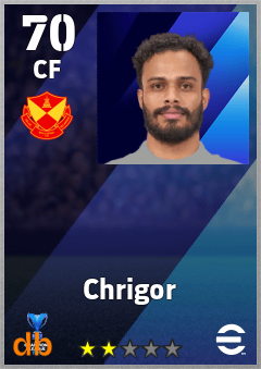 Chrigor eFootball player card