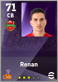Renan eFootball player card