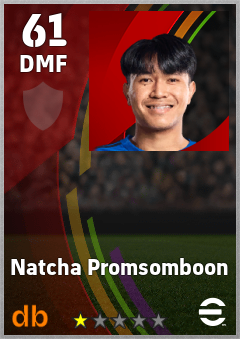 Natcha Promsomboon eFootball player card
