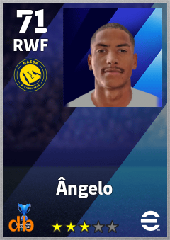 Ângelo — RWF, OVR 71, MAX 71