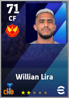Willian Lira eFootball player card