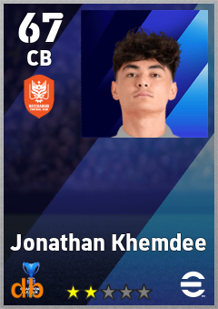 Jonathan Khemdee eFootball player card