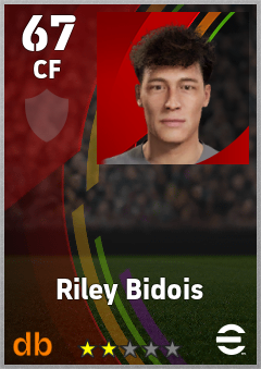 Riley Bidois eFootball player card