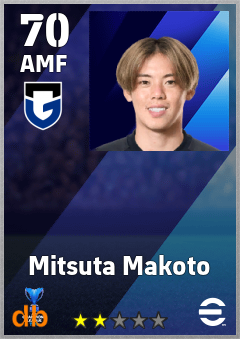 Mitsuta Makoto eFootball player card