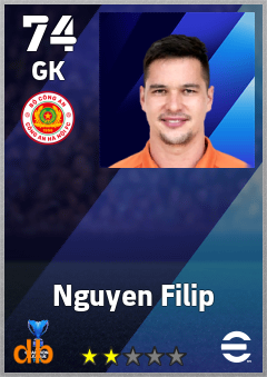 Nguyen Filip — GK, OVR 74, MAX 74
