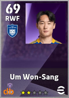 Um Won-Sang eFootball player card