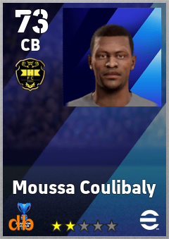 Moussa Coulibaly — CB, OVR 73, MAX 73