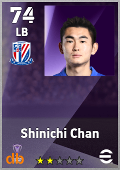 Shinichi Chan — LB, OVR 74, MAX 74