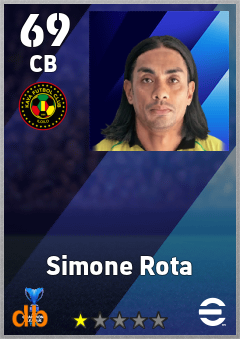 Simone Rota — CB, OVR 69, MAX 69