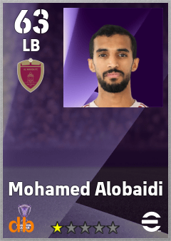 Mohamed Alobaidi eFootball player card