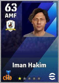 Iman Hakim eFootball player card