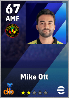 Mike Ott — AMF, OVR 67, MAX 67