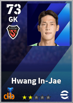 Hwang In-Jae — GK, OVR 73, MAX 73