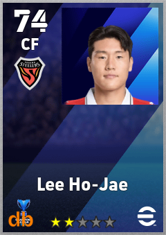 Lee Ho-Jae — CF, OVR 74, MAX 74