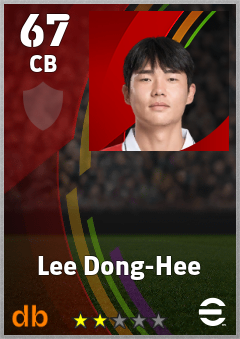 Lee Dong-Hee eFootball player card
