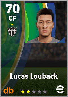 Lucas Louback — CF, OVR 70, MAX 70
