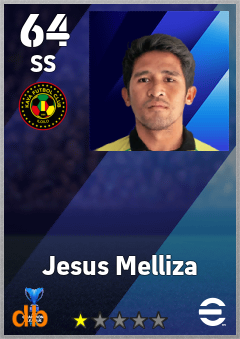 Jesus Melliza — SS, OVR 64, MAX 64