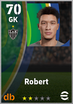 Robert — GK, OVR 70, MAX 70
