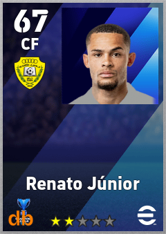 Renato Júnior — CF, OVR 67, MAX 67