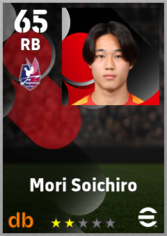 Mori Soichiro eFootball player card