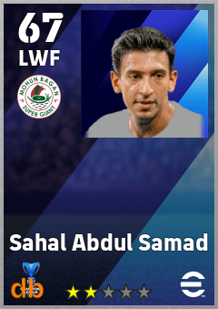 Sahal Abdul Samad eFootball player card