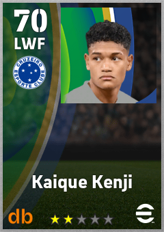 Kaique Kenji — LWF, OVR 70, MAX 70