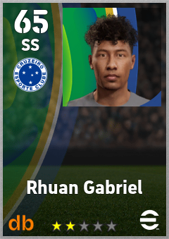 Rhuan Gabriel eFootball player card