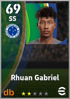 Rhuan Gabriel — SS, OVR 69, MAX 69