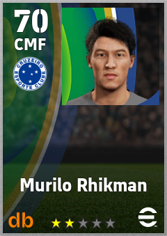 Murilo Rhikman — CMF, OVR 70, MAX 70