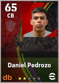 Daniel Pedrozo eFootball player card