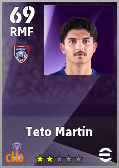 Teto Martín — RMF, OVR 69, MAX 69