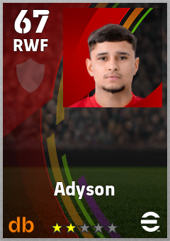 Adyson eFootball player card