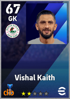 Vishal Kaith — GK, OVR 67, MAX 67