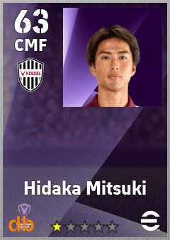 Hidaka Mitsuki eFootball player card