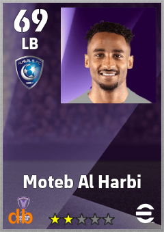 Moteb Al Harbi eFootball player card