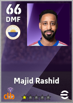 Majid Rashid eFootball player card
