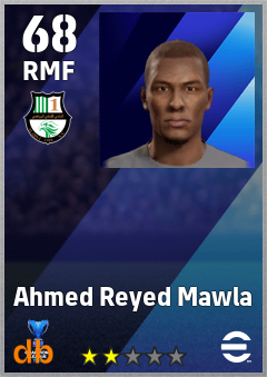 Ahmed Reyed Mawla — RMF, OVR 68, MAX 68