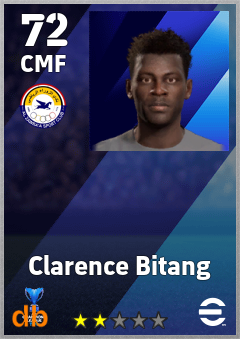 Clarence Bitang — CMF, OVR 72, MAX 72