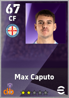 Max Caputo eFootball player card