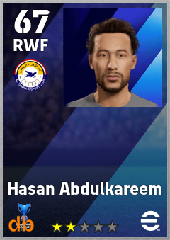 Hasan Abdulkareem eFootball player card