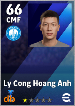 Ly Cong Hoang Anh — CMF, OVR 66, MAX 66