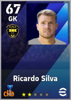 Ricardo Silva — GK, OVR 67, MAX 67