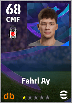 Fahri Ay — CMF, OVR 68, MAX 68