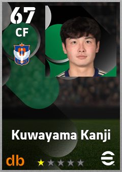 Kuwayama Kanji — CF, OVR 67, MAX 67
