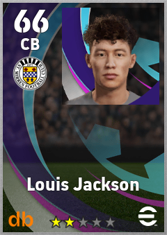 Louis Jackson — CB, OVR 66, MAX 66