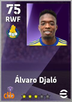 Álvaro Djaló — RWF, OVR 75, MAX 75
