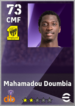Mahamadou Doumbia — CMF, OVR 73, MAX 73