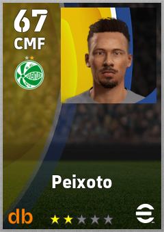 Peixoto eFootball player card