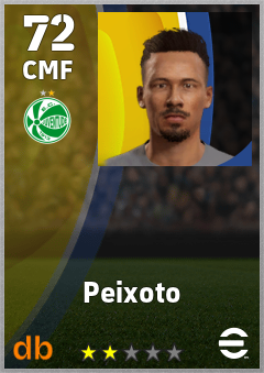 Peixoto — CMF, OVR 72, MAX 72